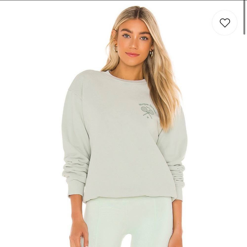 Morgan Stewart Sweatshirt in Peppermint